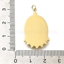 Ionenplattierung (IP) 304 Edelstahlanhänger&nbsp;STAS-K263-66G