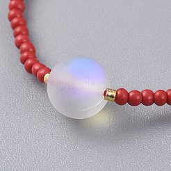 Braccialetti di perline intrecciati con fili di nylon&nbsp;BJEW-JB04809-04
