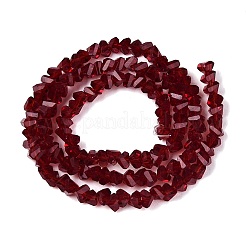 Chapelets de perles en verre transparente  &nbsp;GLAA-N018-3mm-28