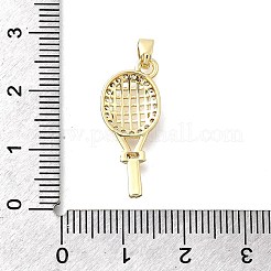 Ottone micro spianare pendenti zirconi&nbsp;KK-P336-21G