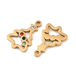 Pendentifs de Noël en acier inoxydable 304&nbsp;SA-CBA85C0-02D-G