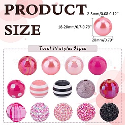 91 Stück DIY-Perlen-Set.&nbsp;DIY-AR0003-96