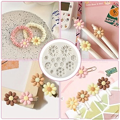 Silikonformen für Sonnenblumen in Lebensmittelqualität&nbsp;DIY-YWC0006-05