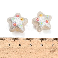 Perles acryliques opaques texturées&nbsp;AC-CBA36B6-09B