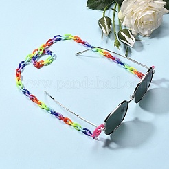 Personalisierte Acryl-Kabelketten-Halsketten&nbsp;X-NJEW-JN02899