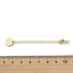 Messing-Karabinerverschlüsse und -Enden mit Kette&nbsp;KK-F880-36G
