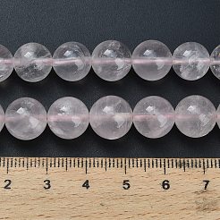 Natürlichen Rosenquarz Perlen Stränge&nbsp;G-G305-A03-10mm