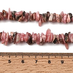 Brins de perles de rhodonite argentine naturelle&nbsp;GG-CBAC13F-B04-01