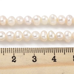 Brins de perles de culture d'eau douce naturelles&nbsp;PEAR-C003-17B