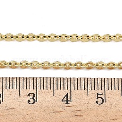 2.5 mm große Boston-Gliederketten aus Messing&nbsp;NJEW-P339-05G