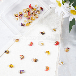 Cabochon in lega da 36 pz 6 colori&nbsp;MRMJ-OC0002-37
