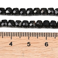 Natürliche schwarze Turmalin Perlen Stränge&nbsp;G-P612-B01-01