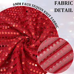Polyester-Paillettenstoff&nbsp;AJEW-WH20006-352A