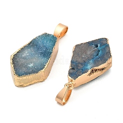 Natur druzy Achatanhänger&nbsp;GG-K002-19