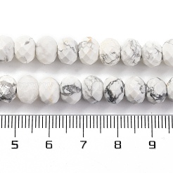 Natürliche Howlith Perlen Stränge&nbsp;G-K380-A10-01