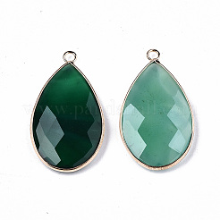 Pendentifs d'agate naturelle&nbsp;X-G-S359-195A