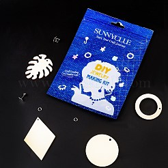 Kits de fabrication de boucles d'oreilles pendantes bricolage&nbsp;DIY-SC0011-05