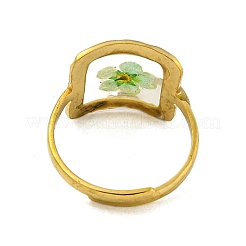 Messing verstellbare ringe für damen&nbsp;RJEW-G265-10G-B01