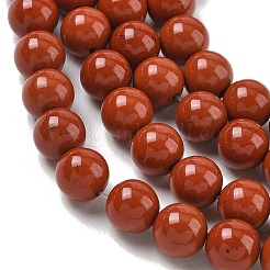 Chapelets de perles en jaspe rouge naturel&nbsp;G-F348-01-8mm-AA