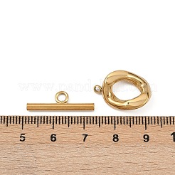 Ovale Knebelverschlüsse aus Edelstahl 304&nbsp;STAS-L022-537G