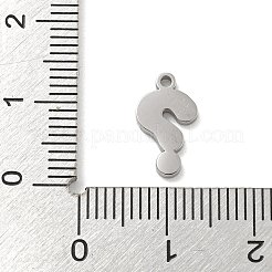 Anhänger aus Edelstahl 304&nbsp;STAS-M069-02F-P
