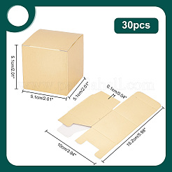 Faltbare Hochzeits-Süßigkeitenschachteln aus Papier&nbsp;CON-WH0094-22A