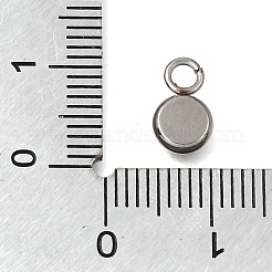 Pendentifs cabochons en acier inoxydable 304&nbsp;STAS-F365-02A-P