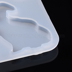 Silikonformen für Hundeanhänger-Silhouette&nbsp;X-DIY-I026-12
