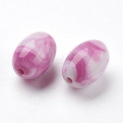 Perline acrilico&nbsp;MACR-E025-32B-12x17mm