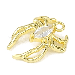 Ciondoli in ottone con pavé di zirconi chiari&nbsp;LS-KK-L238-02G