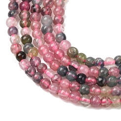 Fili di perle di tormalina multicolore naturale&nbsp;G-I289-05