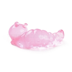 Ornamento luminoso a forma di verme in resina&nbsp;DJEW-R011-01A-04