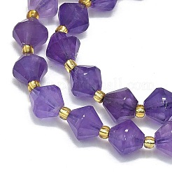 Natürlichen Amethyst Perlen Stränge&nbsp;G-I376-B14-01