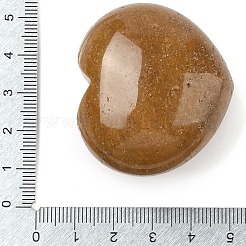 Natürlicher gelber Jade-Daumenmassagestein&nbsp;G-I367-06H