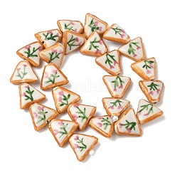 Abalorios de porcelana hechas a mano&nbsp;PORC-C008-02A