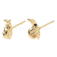 Pendientes de latón para mujer&nbsp;EJEW-F403-05G