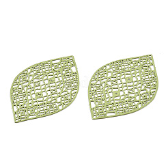 Colgantes de filigrana de acero inoxidable 430&nbsp;LS-STAS-S108-12C