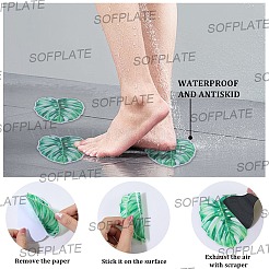 10 Stück rutschfeste PVC-Badewannenaufkleber&nbsp;DIY-SP0006-66