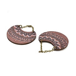 Pendentifs en bois de peuplier&nbsp;FIND-Z049-10A-AB