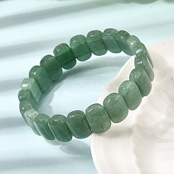 Stretch-Armbänder aus natürlichen grünen Aventurinperlen für Frauen und Männer&nbsp;BJEW-D461-02D