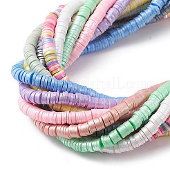 10 Stränge 10 Farben handgemachte Fimo Perlen Strang&nbsp;CLAY-YW0001-92