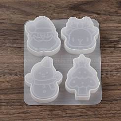 Moldes de velas de silicona diy con tema navideño&nbsp;SIMO-P010-A02