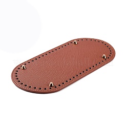 Pu-leder oval langer boden für strickbeutel&nbsp;FIND-WH0032-01D