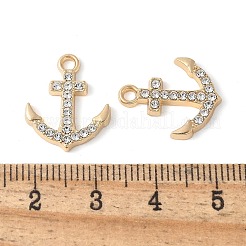 Legierung Kristall Strass Anhänger&nbsp;PALLOY-E775-20G
