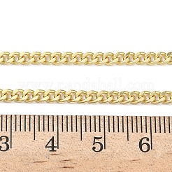 Collares de cadena de eslabones de latón de 3 mm&nbsp;LS-NJEW-P339-03G