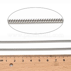 316 chirurgische Edelstahl-Ketten mit kubanischen Gliedern&nbsp;CHS-B010-01A-P