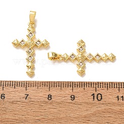 Messing micro pave klare zirkonia anhänger&nbsp;CU-CBA9AB3-31G