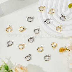 201 accesorios para pendientes de aro huggie de acero inoxidable&nbsp;FIND-DC0006-43B
