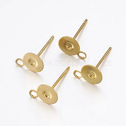 Risultati dell'orecchino della vite prigioniera d'ottone&nbsp;KK-K225-02A-G