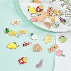 Pendentifs d'émail en alliage&nbsp;ENAM-PH0001-59LG